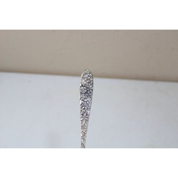 Manchester Southern Rose Sterling Silver Jelly Server Repousse Solid 93607 - Picture 2 of 5